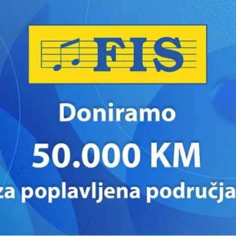 FIS donirao 50.000 KM općinama pogođenima poplavama