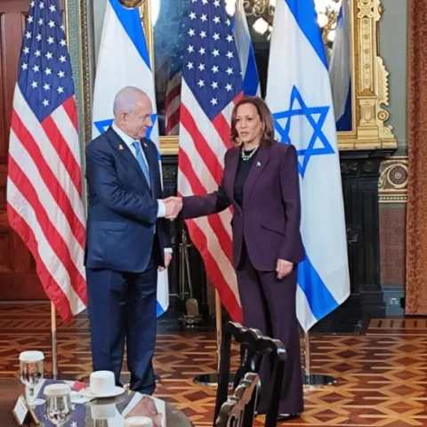 Netanyahu i Harris