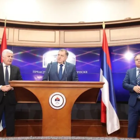 Dragan Čović, Milorad Dodik i Nermin Nikšić