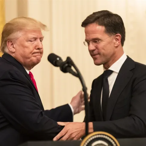 Trump i Rutte