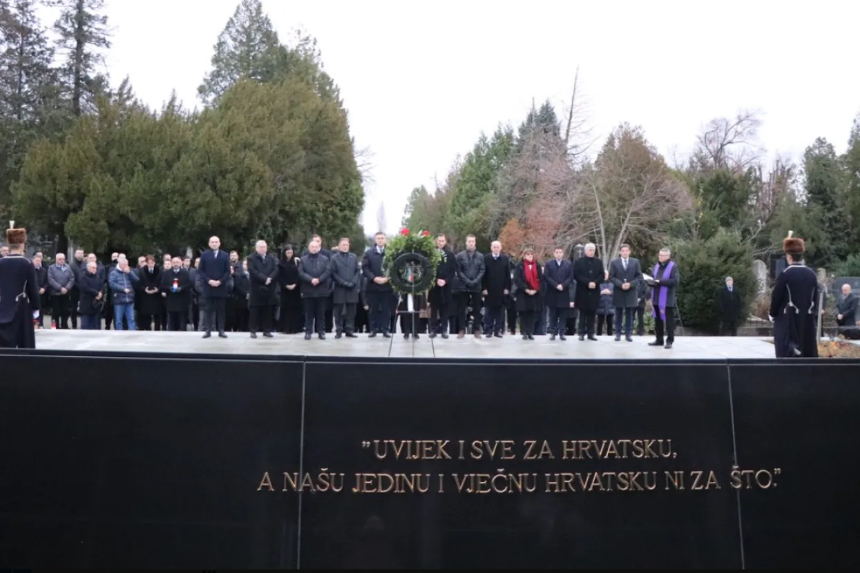 Obilježavanje 25. godišnjicu smrti prvog hrvatskog predsjednika dr. Franje Tuđmana.