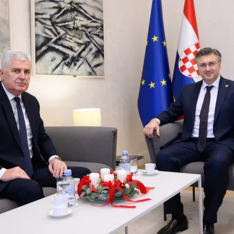 Dragan Čović i Andrej Plenković