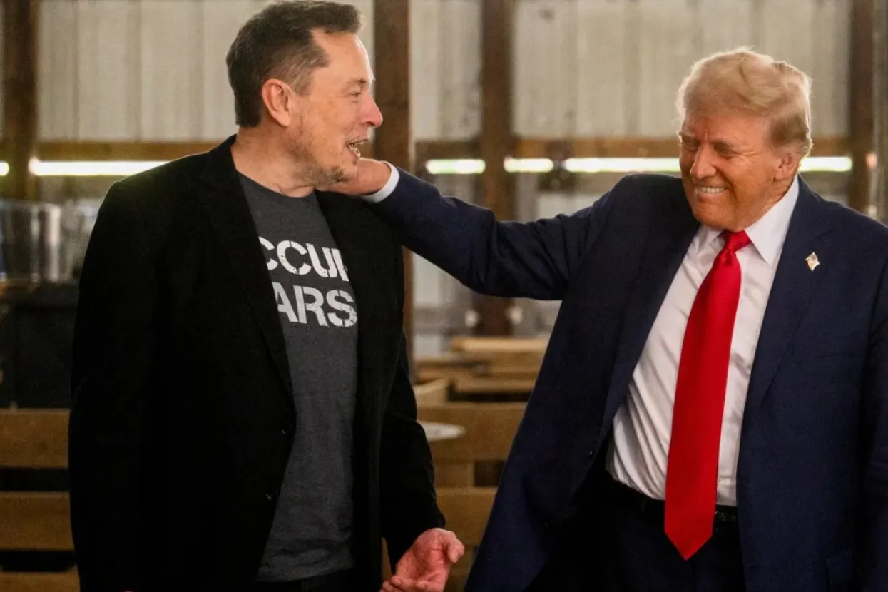 Elon Musk i Donald Trump