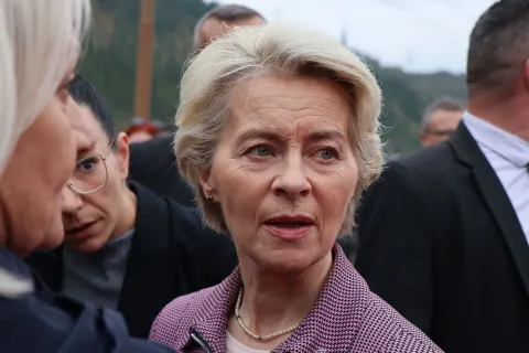 Von der Leyen u Donjoj Jablanici