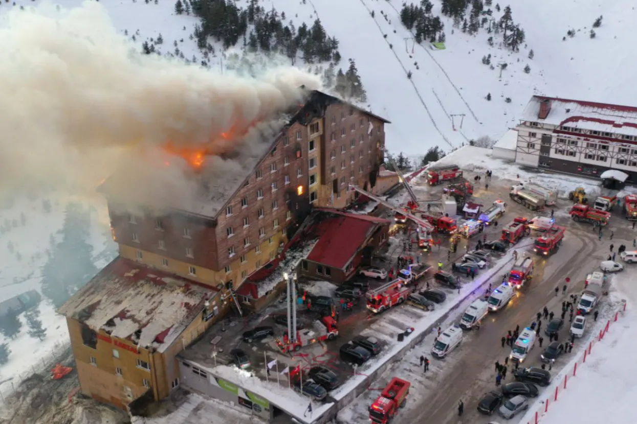 Požar u turskom hotelu