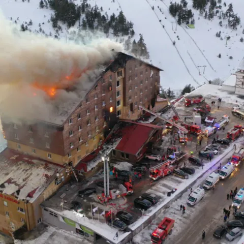 Požar u turskom hotelu