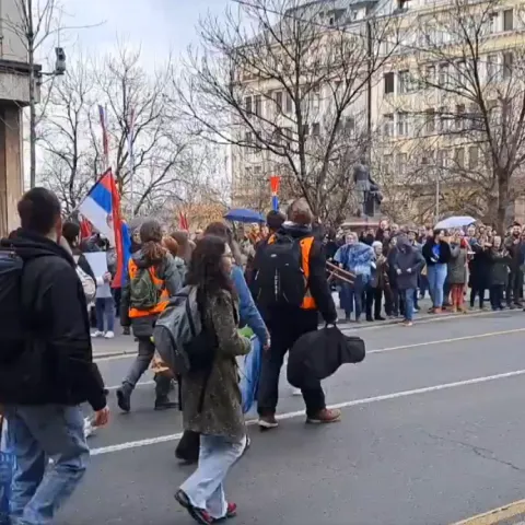 Studentski prosvjedi u Srbiji