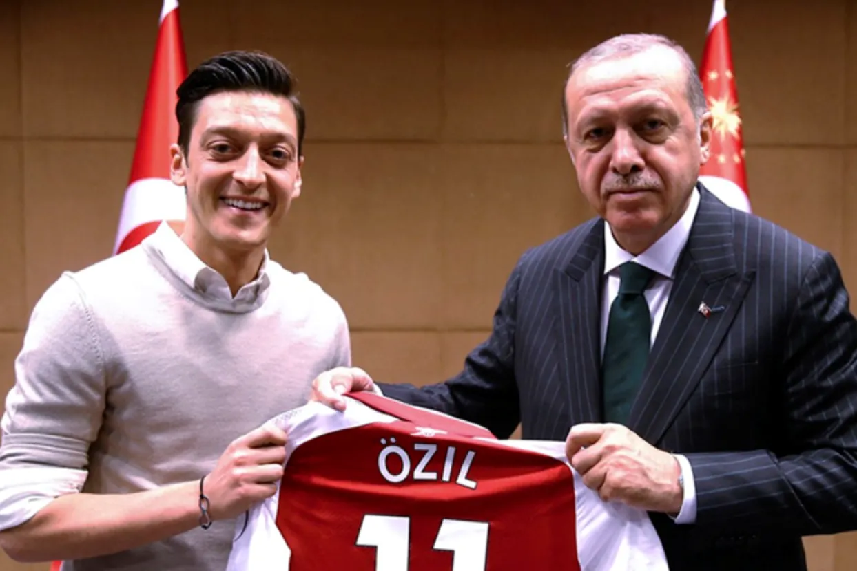 Ozil i Erdogan