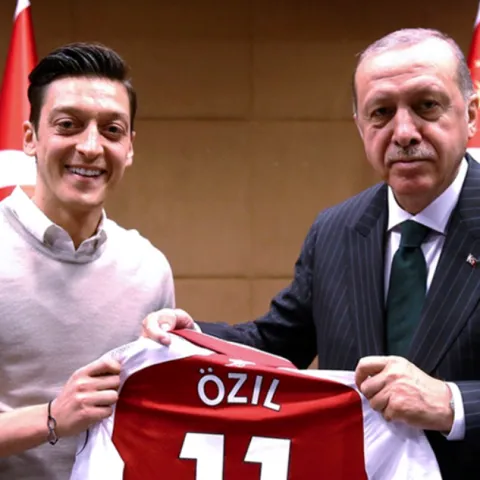 Ozil i Erdogan