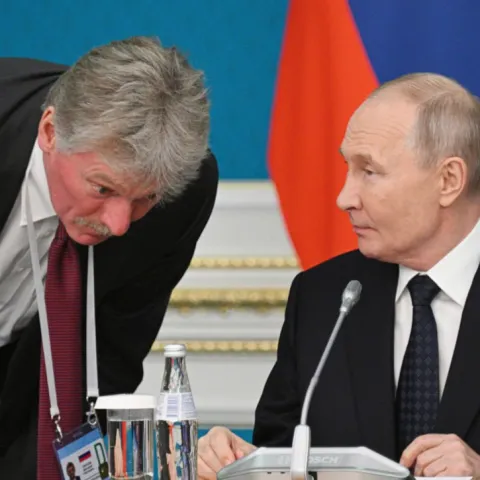 Peskov i Putin